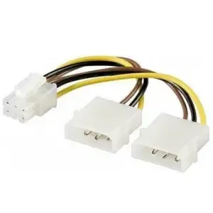 Kabel adapter napajalni MOLEX => PCI-Express 6 pin Goobay