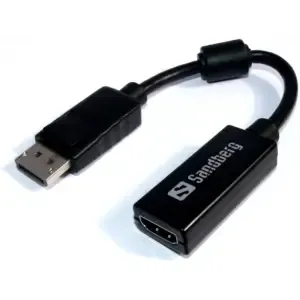 Adapter DisplayPort (m) => HDMI (ž) 15cm FHD 60Hz Sandberg