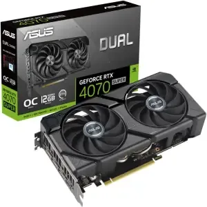 Grafična kartica nVidia RTX4070 Super Asus Dual EVO - 12GB GDDR6X (90YV0KC0-M0NA00)