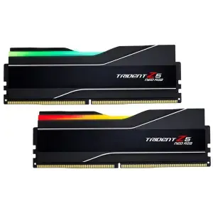 DDR5 32GB 6000MHz CL32 KIT (2x16GB) G.Skill RGB Trident Z5 Neo EXPO 1,35V črna (F5-6000J3238F16GX2-TZ5NR)