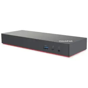 Priklopna postaja USB-C => Lenovo Thunderbolt 3 Gen2 EU 5x USB 3.1 1x USB-C 2xHDMI 2xDisplayPort LAN (40AN0135EU)