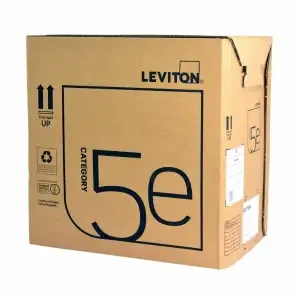 Kabel CAT.5e UTP 4x2 AWG24 HF1 Eca 305m gigaplus vijoličen Leviton