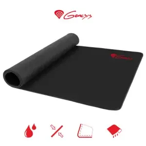 Podloga za miško Genesis Carbon 500 Maxi Logo vodoodporna zaščiteni robovi 900x450mm