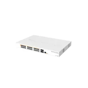 STIKALO 24-PORT 4x SFP Mikrotik 100/1000 PoE Managed Rack (CRS328-24P-4S+RM)