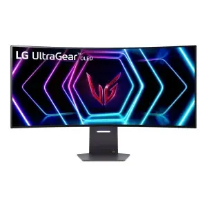 Monitor LG 99,1 cm (39,0") 39GS95QE 3440x1440 Curved Gaming 240Hz OLED 0,03ms 2xHDMI DisplayPort 2xUSB3.0 HAS  DCI-P3-98,5% FreeSync Premium PRO G-Sync Compatible HDR400 UltraGear