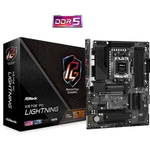 Osnovna plošča AM5 ASRock X670E PG Lightning ATX DDR5 PCIe 5.0 2,5Gb LAN 5xM.2 USB-C 20Gbps HDMI DisplayPort