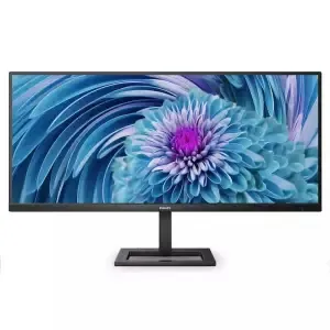 Monitor Philips 86,4 cm (34,0") 346E2LAE 3440x1440 100Hz VA 1ms HDMI DisplayPort USB-C 65W 4xUSB3.2 HAS Zvočniki 2x3W 3H sRGB121,3% FreeSync E-Line