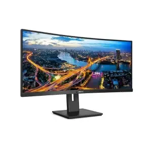 Monitor Philips 86,4 cm (34,0") 345B1C 3440x1440 Curved 100Hz VA 5ms HDMI DisplayPort 4xUSB3.2 HAS Zvočniki  sRGB119% AdaptiveSync