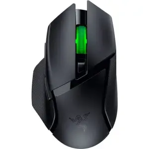 Miš Razer brezžična + Bluetooth Basilisk V3 X Hyperspeed optična gaming 18000DPI RGB črna (RZ01-04870100-R3G1)