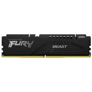 DDR5 32GB 5200MHz CL36 KIT (2x16GB) Kingston Fury Beast XMP3.0 1,25V Gaming črna (KF552C36BBEK2-32)