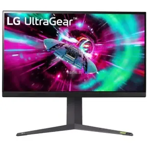 Monitor LG 80 cm (31,5") 32GR93U 3840x2160 Gaming 144Hz IPS 1ms 2xHDMI DisplayPort 2xUSB3.0 Pivot DCI-P3-95% FreeSync Premium G-Sync Compatible HDR400 UltraGear