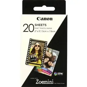 Papir CANON ZINK foto 20 pack za ZOEMINI (3214C002AA)