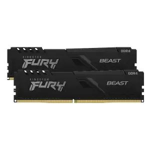 DDR4 16GB 3200MHz CL16 KIT (2x 8GB) Kingston Fury Beast XMP2.0 1,35V Gaming črna (KF432C16BBK2/16)