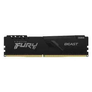 DDR4 32GB 3200MHz CL16 Single (1x32GB) Kingston Fury Beast XMP2.0 1,35V Gaming črna (KF432C16BB/32)