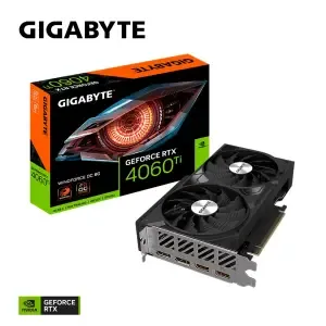 Grafična kartica nVidia RTX4060Ti GigaByte Windforce OC - 8GB GDDR6 (GV-N406TWF2OC-8GD)