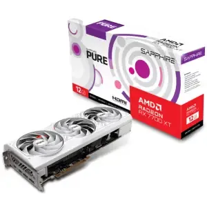 Grafična kartica AMD RX 7700XT Sapphire Gaming OC Bela - 12GB GDDR6  | 2xDisplayport 1.4a 2xHDMI 2.1a (11335-03-20G)