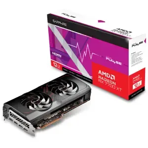 Grafična kartica AMD RX 7700XT Sapphire Pulse - 12GB GDDR6 | 2xDisplayport 1.4a 2xHDMI 2.1a (11335-04-20G)