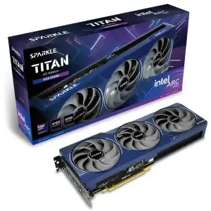 Grafična kartica Intel Arc B580 Sparkle Titan OC - 12GB GDDR6  | 3xDisplayport 2.1 1xHDMI 2.1 (GCSK-009)