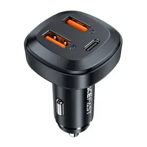 Avto polnilec 12V/24V => 2x USB-A + USB-C 66W PD3 + PPS + QC4 Acefast (B9)
