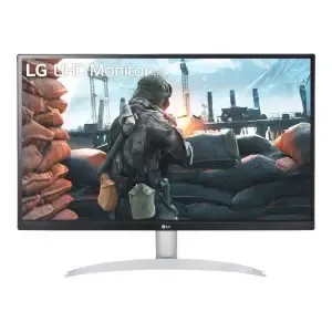 Monitor LG 68,6 cm (27,0") 27UP650P-W.AEU 3840x2160 IPS 5ms 2xHDMI DisplayPort Pivot  DCI-P3-95% FreeSync HDR400 srebrno-bel