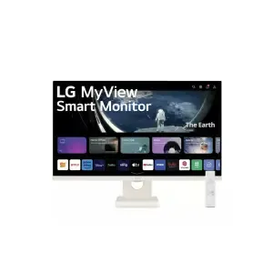 Monitor LG 68,6 cm (27,0") 27SR50F-W 1920x1080 smart TV webOS IPS 5ms 2xHDMI USB Zvočniki 2x5W  HDR10 Daljinec bel