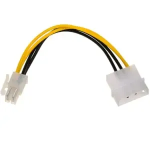 Kabel adapter napajalni MOLEX => napajalnik P-4 (4 pin12V)