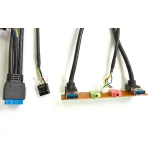 Kabel USB 3.0 x2 + Audio za PC-x2000/x4000 - priklop na osnovni plošči