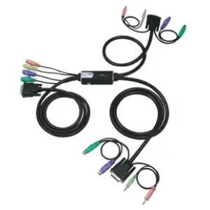 Podatkovni preklopnik 2:1 DVI/Audio CS-62D