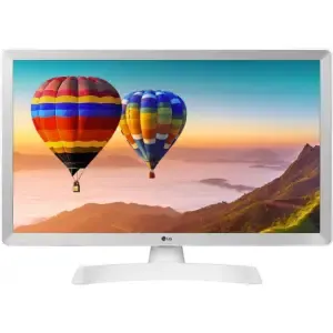 Monitor LG 59,9 cm (23,6") 24TQ510S-WZ 1366x768 Smart-TV VA 14ms 2xHDMI USB2.0 zvočniki DVB-C/S/T/T2 WiFi NTSC68% Daljinec bele barve