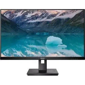 Monitor Philips 60,5 cm (23,8") 242S9JML 1920x1080 75Hz VA 4ms VGA HDMI DisplayPort 4xUSB3.2 Pivot Zvočniki 3H sRGB99% AdaptiveSync