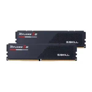 DDR5 64GB 6000MHz CL30 KIT (2x32GB) G.Skill Ripjaws S5 XMP3.0 1,4V PC črna (F5-6000J3040G32GX2-RS5K)