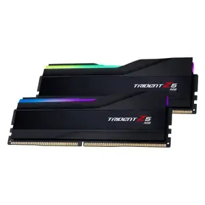 DDR5 32GB 6400MHz CL32 KIT (2x16GB) G.Skill Trident Z5 RGB 1,40V Gaming črna (F5-6400J3239G16GX2-TZ5RK)