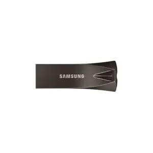 Spominski ključek 128GB USB 3.1 Samsung Bar Plus 400MB/s kovinski brez pokrovčka siv (MUF-128BE4/APC)