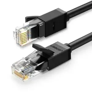 KABEL PATCH UTP Cat 6 20,00m RJ45 1Gbit Ugreen - črn (20166)