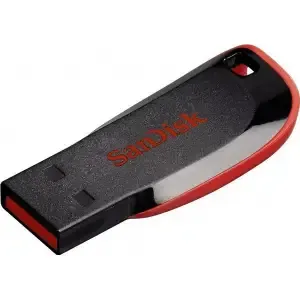 Spominski ključek 64GB USB 2.0 Sandisk Cruzer Blade 18/10MB/s (SDCZ50-064G-B35)
