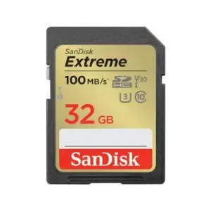 Spominska kartica SDXC-Micro 32GB Sandisk Etreme 100/60MB/s U3 V30 UHS-I (SDSDXVT-032G-GNCIN)
