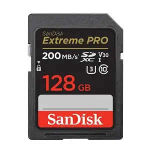 Spominska kartica SDXC 128GB Sandisk Extreme Pro Extreme 200MB/s/90MB/s U3 V30 UHS-I (SDSDXXD-128G-GN4IN)
