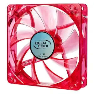 Ventilator Coolmax OEM 80mm, rdeča