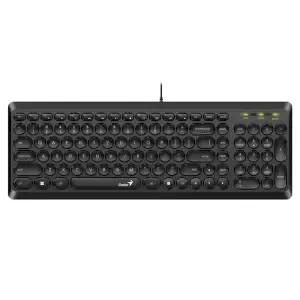 Tipkovnica Genius USB desktop Slimstar Q200 SLO črna (31310020406)