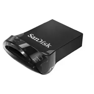 Spominski ključek 256GB USB 3.2 Sandisk Ultra FIT 400MB/s plastičen brez pokrovčka micro črn (SDCZ430-256G-G46)