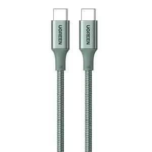 Kabel USB-C => USB-C Ugreen US316 PD QC FCP 100W 5A 480Mbps 1,00m zelen (15310)