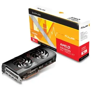 Grafična kartica AMD RX 7800XT Sapphire Pulse - 16GB GDDR6  | 2xDisplayport 1.4a 2xHDMI 2.1 (11330-02-20G)