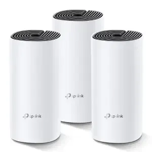 Dostopna točka TP-Link Deco M4 AC1200 867Mb/s 2xRJ45 dualband MESH MU-MIMO 2x notranja antena 3 pack (TPLNC-DECOM4_3)