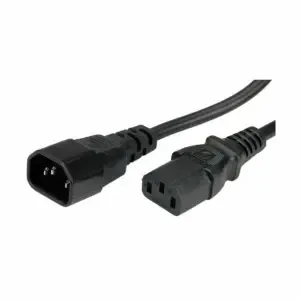 KABEL NAPAJALNI 220V podaljšek 3,00m C13 - C14 Value (19.99.1530-50)
