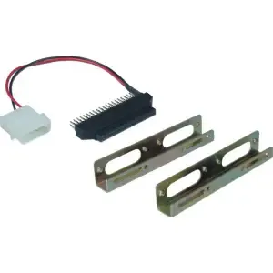 Nosilec za HDD 2,5" => 3.5" z napajalnim kablom SSD