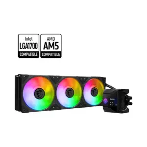 Vodno hlajenje MSI MPG CORELIQUID D - 360mm RGB črna (936-6A1521-001) 