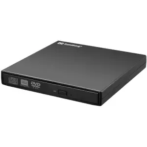 DVD-RW Externi Sandberg USB 24x slim zunanji zapisovalnik (133-66)