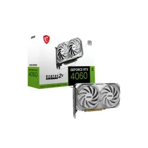 Grafična kartica nVidia RTX4060 MSI Ventus OC 2X Bela - 8GB GDDR6 (V516-030R)