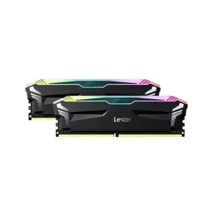 DDR4 16GB 3600MHz CL18 KIT (2x 8GB) Lexar RGB ARES XMP2.0 1,35V črna (LD4BU008G-R3600GDLA)
