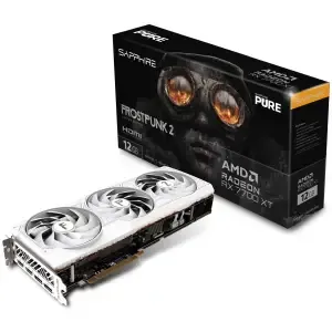 Grafična kartica AMD RX 7700XT Sapphire PURE FROSTPUNK 2 bela - 12GB GDDR6  | 2xHDMI 2.1 2xDisplayport 2.1 (11335-08-50G)